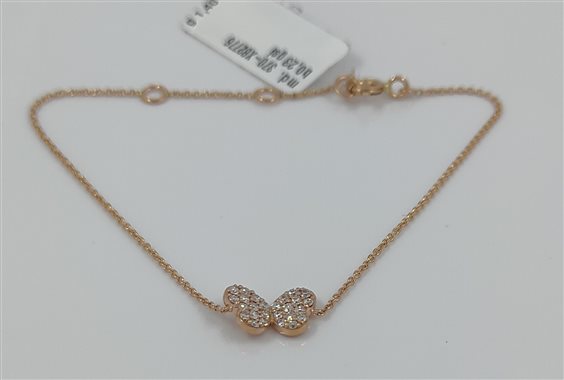 Bracciale Crivelli Donna in Oro rosa Diamante 370-XB2776 - 370-XB2776